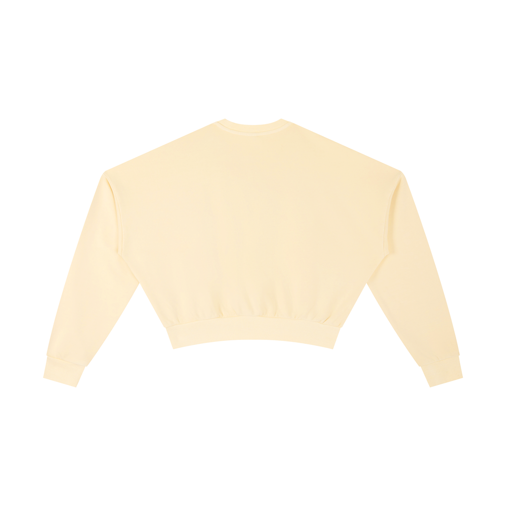 Vintage Washed Doxie Cropped Sweatshirt