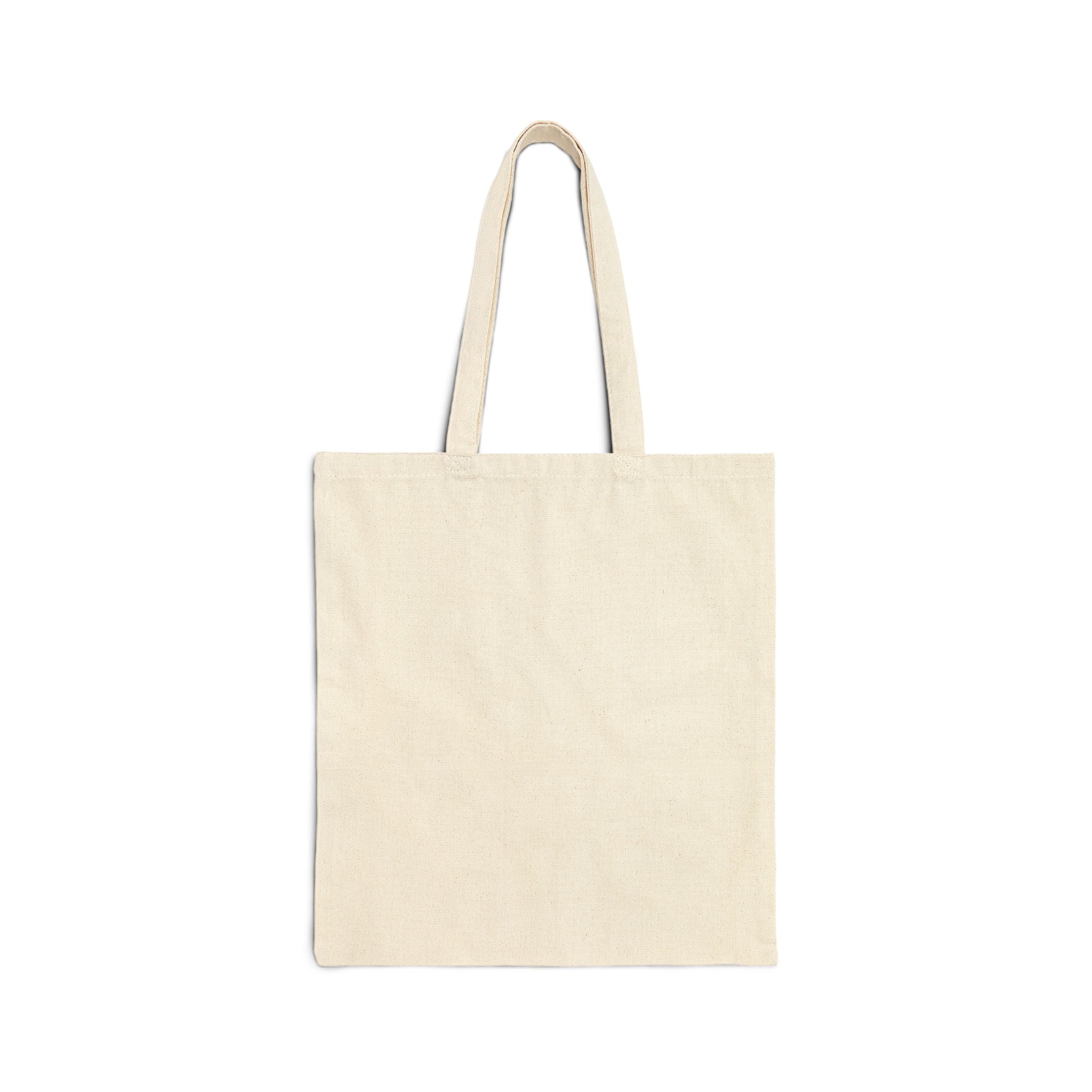 Dachshund Canvas-Einkaufstasche – „Home of Doxie“ Minimalistischer Baumwoll-Shopper