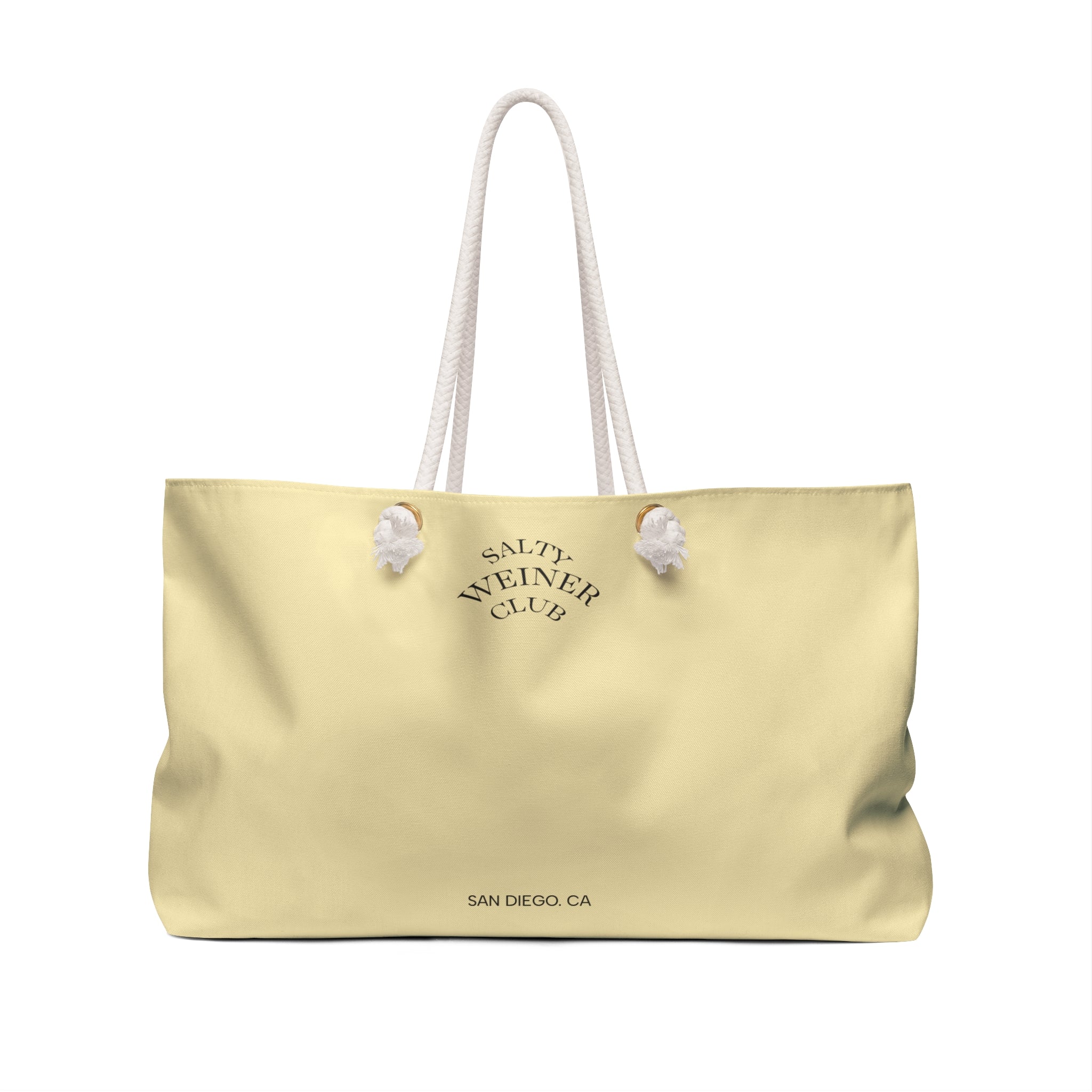 Dachshund Mini Embroidered Weekender Bag